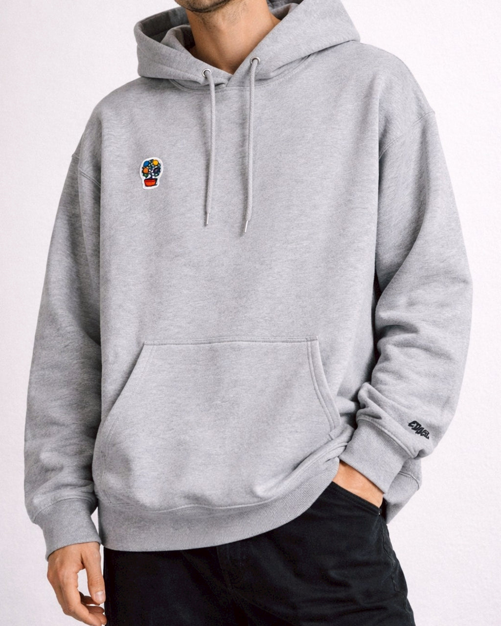 EDGEMAN LOGO WAPPEN HOODIE/EDGEMAN LWH